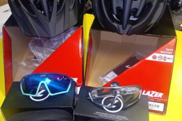 offerta casco occhiali lazer